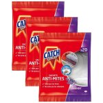 Catch lot de 3 anti - mites lavande x20 - tp18
