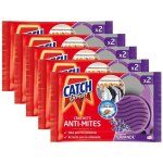 Catch lot de 5 anti - mites lavande crochets x2 - tp18