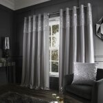 Rideaux à oeillets - catherine lansfield - glitzy sequin - gris argenté - 100% imitation soie - 168x229 ... Rideaux à oeillets - catherine lansfield - glitzy sequin - gris argenté - 100% imitation soie - 168x229 ...