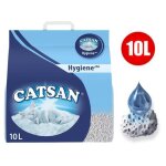 Litire minrale - catsan - hygine plus - absorbante - 10l - agglomrante