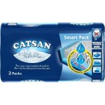 Catsan litière et sac prêt à poser smartpack 2 x 4 l - pour chat Catsan litière et sac prêt à poser smartpack 2 x 4 l - pour chat