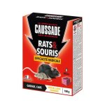 Caussade carsbl180 anti - nuisibles rats & souris efficacite radicale - 6 blocs pour garage et cave lieux ...