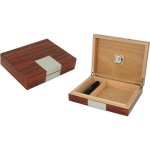 Cave � cigares couleur �b�ne en bois - 12 cigares - designetsamaison