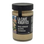 La cave � truffes - sauce cr�meuse aux c�pes 1% aromatis�e - bocal 175g