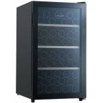 Cave a vin brandt bfw56gb - 56 bouteilles - pose libre - 124 litres - h85. 5 x l48 x p57. 5 - noir