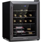 Cave  vin - klarstein ultimo 16 uno - 42 litres - 16 bouteilles - clairage led - temprature 5c > ...