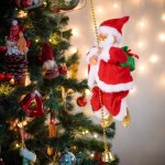 Cd - escalade électrique père noël escalade père noël sur corde père noël avec musique décoration de ... Cd - escalade électrique père noël escalade père noël sur corde père noël avec musique décoration de ...