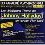 Cd karaok� play - back kpm vol. 01 johnny hallyday