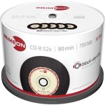 Cd - r 80 vierge 700 mo primeon 2761108 50 pc(s) tour vinyle