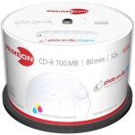 Cd - r 80 vierge primeon 2761109 tour 50 pc(s) 700 mo 80 min imprimable surface ultra - brillante tanche ...
