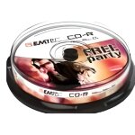 Cd - r emtec classic x 10 - 700 mo - vitesse décriture 52x - durée denregistrement 80 min Cd - r emtec classic x 10 - 700 mo - vitesse décriture 52x - durée denregistrement 80 min