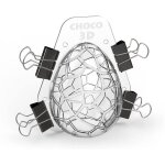 Cécoa - moule ?uf de paques plastique transparent Cécoa - moule ?uf de paques plastique transparent