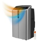 Cecotec climatiseur portable forceclima 14800 nux avec pompe � chaleur. 14 000 btu t�l�commande affichage ...