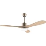 Ventilateur de plafond - cecotec - energysilence aero 5290 - moteur dc - lampe led - tlcommande