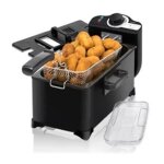 Cecotec friteuse �lectrique cleanfry 3 l black. 3l jusqu?� 190 c cuve �maill�e qui convient au lave - ...