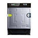 Cecotec lave - vaisselle bolero aguazero 6620 s - bi semi - int�grable 60 cm 15 couverts classe c 8 programmes ...