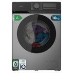 Cecotec lave - linge � chargement frontal 10 kg bolero dresscode 10450 inverter steel 1400 tr / min 16 ...