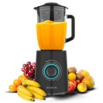 Cecotec mixeur - blender power black titanium 2300max mix go. 2300w de puissance maximale 15l de capacit� ...