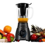 Cecotec mixeur - blender digital power black titanium smart 1800 w de puissance avec lame de 6 feuilles ... Cecotec mixeur - blender digital power black titanium smart 1800 w de puissance avec lame de 6 feuilles ...