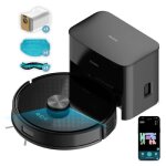 Cecotec robot aspirateur et laveur de sols avec base d?auto - vidage conga y50. navigation laser 5000 ...