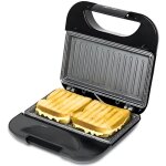 Cecotec rockn toast sandwich squared grill avec rev�tement anti - adh�rent capacit� pour 2 sandwichs ...