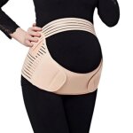 Ceinture grossesse de soutien lombaire et abdominal - coton - support pour femme enceinte (rose taille ...