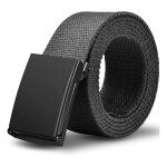 Ceintures pour hommes ceintures de travail pour hommes ceinture de golf ajustable en toile et nylon pour ...