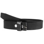 Ceinture leonardo verrelli l cuir v�ritable �l�gante 100 cm pour femme noir