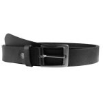 Ceinture - leonardo verrelli - homme xxl - cuir v�ritable - noir - 110 cm