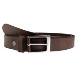 Ceinture - leonardo verrelli - mod�le l - marron - cuir v�ritable - 100 cm