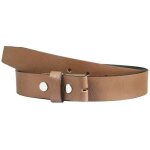 Ceinture - leonardo verrelli - mod�le l - cuir v�ritable - femme - marron - 120 cm