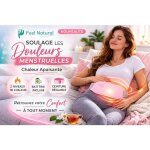 Ceinture menstruelle chauffante �lectrique ? soulagement douleurs r�gles ? ceinture abdominale chauffante ...