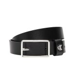 Ceinture noire homme calvin klein jeans buckle