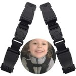 Ceinture de s�curit� pour si�ge de voiture pour b�b�2pcs clip de sangle pour enfant auto ceinture de ...