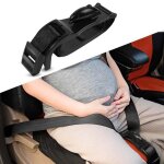 Ceinture securite voiture femme enceinte - 1 pi�ce noir universel - ceinture bebe protection maternite ...