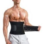 Ceinture de sudation abdominale pour homme minceur ceinture amincissante gaine ventre plat noprne sport ...