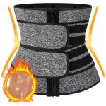 Ceinture de sudation femme - n�opr�ne - gris - taille m - fitness