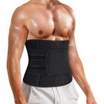 Ceinture sudation homme gaine amincissante ajustable ventre plat abdominale en noprne minceur pour ...