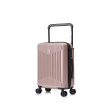 Celims france - valise cabine 56 cm wide trolley bagage cabine serrure tsa rose gold