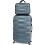 Valise grande taille - celims - 75cm - 90 litres - serrure intégrée - abs vert Valise grande taille - celims - 75cm - 90 litres - serrure intégrée - abs vert