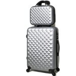 Valise moyenne 20kg 65cm avec vanity valise celims urban 2026 ultra - résistant abs cadenas gris Valise moyenne 20kg 65cm avec vanity valise celims urban 2026 ultra - résistant abs cadenas gris