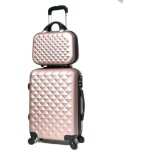 Celims france - valise cabine 55x35x25 avec vanity valise cabine urban 55cm abs cadenas intégrée rose ... Celims france - valise cabine 55x35x25 avec vanity valise cabine urban 55cm abs cadenas intégrée rose ...