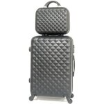 Valise week - end - celims - moyenne 65cm - rigide en abs - 60 litres - noir Valise week - end - celims - moyenne 65cm - rigide en abs - 60 litres - noir