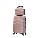 Valise week - end - celims - 65cm - rigide - rose gold - 55 litres Valise week - end - celims - 65cm - rigide - rose gold - 55 litres