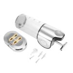 Cen distributeur de savon liquide mural 500 ml (transparent)