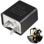 Centrale clignotante moto led - virex� - 12v - engrenage r�glable - bo�tier ignifuge - taux de flash ...