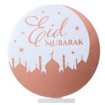 Centre de table - jour de fete - eid mubarak - 20 x 205 cm - rose gold - décoration orientale Centre de table - jour de fete - eid mubarak - 20 x 205 cm - rose gold - décoration orientale