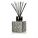 R�cipient diffuseur pour parfums - clem - goa - c�ramique martel�e - 250 ml - silver / black