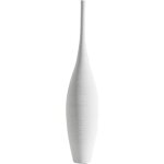 Vase  fleurs - homyl - grand conique - cramique - style scandinave - noir et blanc