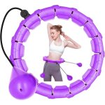 Cerceau hula hoop minceur intelligent smart cerceau de fitness 24 pices rglable amovibles pour dbutants ...